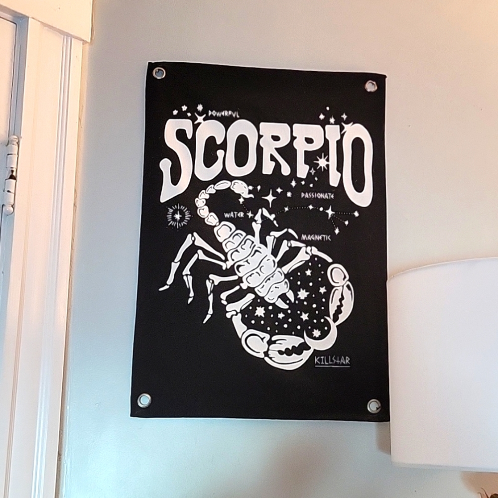 Killstar Scorpio Mini Tapestry